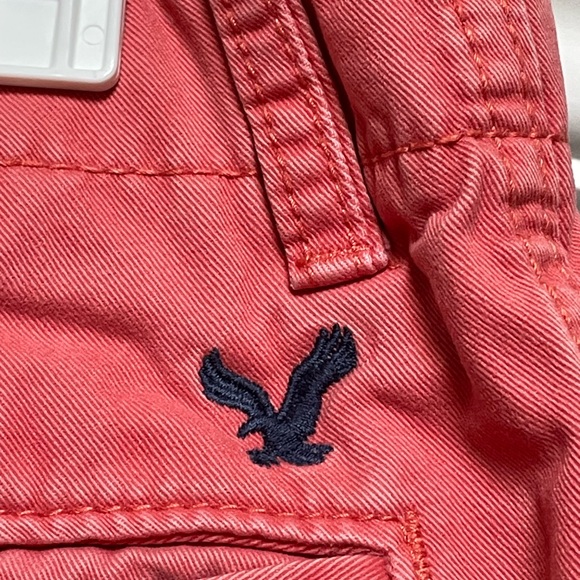 EUC American Eagle outfitters men’s shorts waist size 30” supersoft salmon color - Picture 3 of 7
